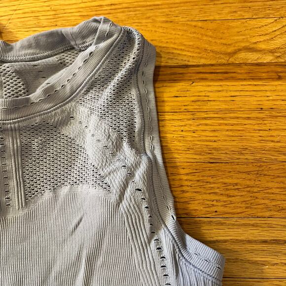 Athleta Shirt Womens XXS Oxygen Tank Top Gray Activewear Performance - Picture 2 of 7